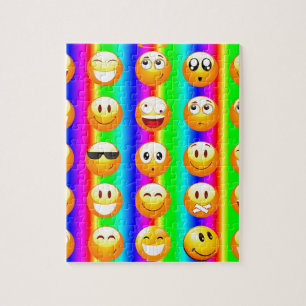 Regenbogenemoji Puzzle