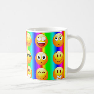 Regenbogenemoji Tasse