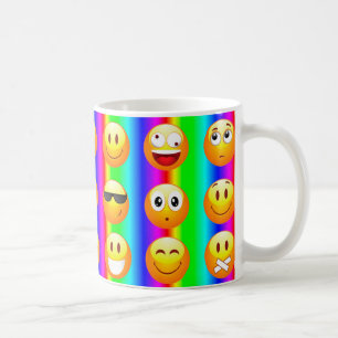 Regenbogenemoji Tasse