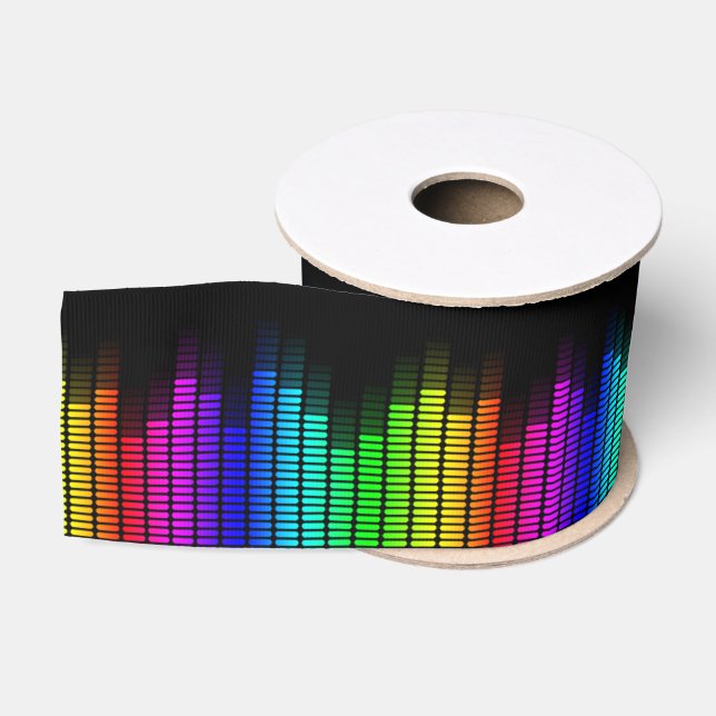 Regenbogenentzerrer Ripsband (Spule)