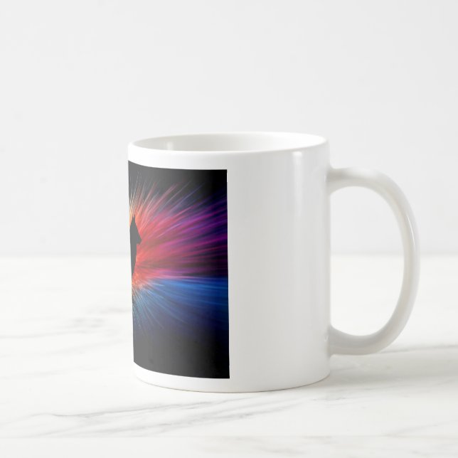 Regenbogenexplosion Tasse (Rechts)