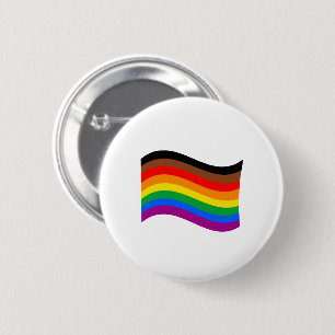 Regenbogenfahne von Philly Rainbow Pride Button