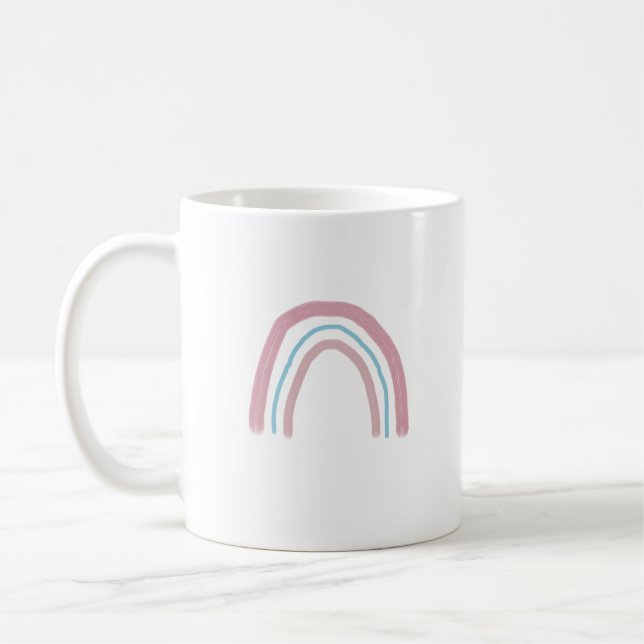 Regenbogenfarbe Kaffeemaschine Tasse (Links)