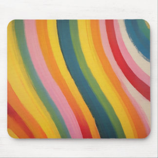 Regenbogenfarbe Mousepad