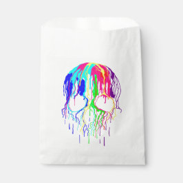 Regenbogenfarbe Skull-Tropfen Geschenktütchen
