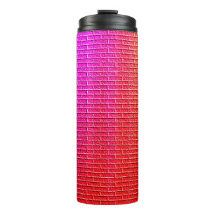 Regenbogenfarben abstraktes Hintergrundbild. Farbv Thermosbecher