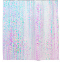 Regenbogenfarben Duschvorhang von Künstler