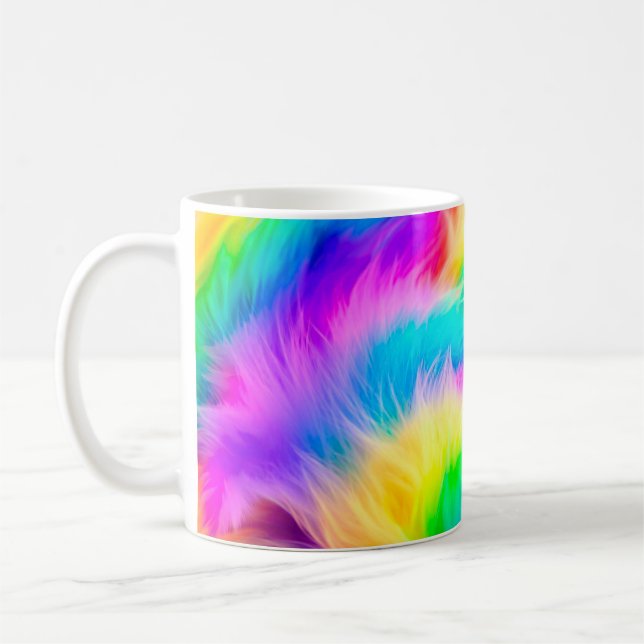 Regenbogenfarben für das Design Kaffeetasse (Links)