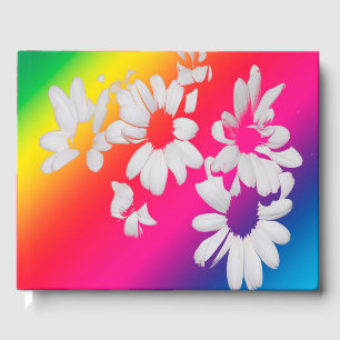 Regenbogenfarben Gästebuch