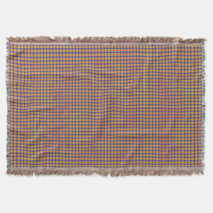 Regenbogenfarben Karo Tartan Muster Decke