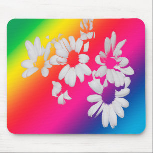Regenbogenfarben Mousepad