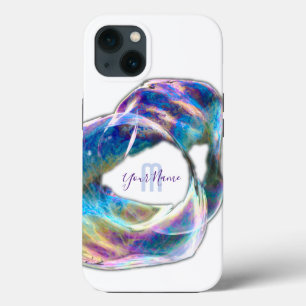 Regenbogenfarben schimmern Blasen persönliche Mono Case-Mate iPhone Hülle