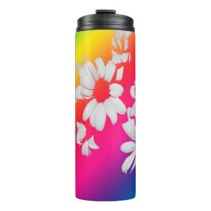 Regenbogenfarben Thermosbecher