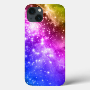 Regenbogenfarbene Sterne Case-Mate iPhone Hülle