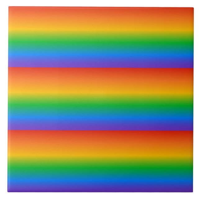 Regenbogenfarbverlauf Fliese (Vorderseite)