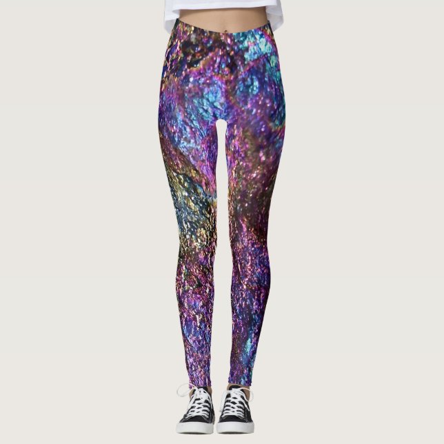 Regenbogenfelsen Leggings (Vorderseite)