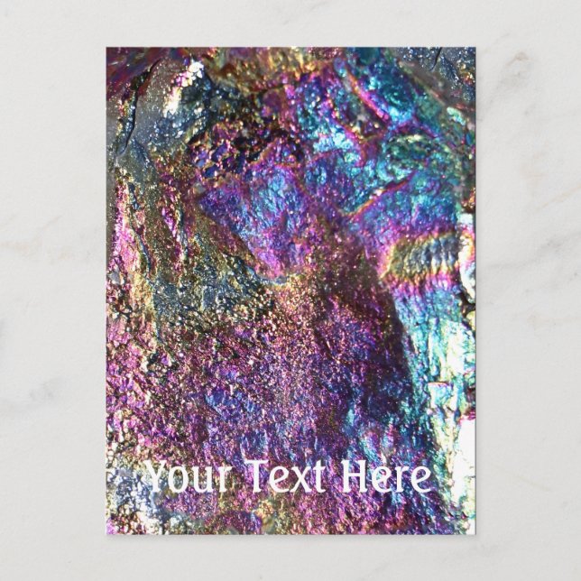 Regenbogenfelsen Postkarte (Vorderseite)