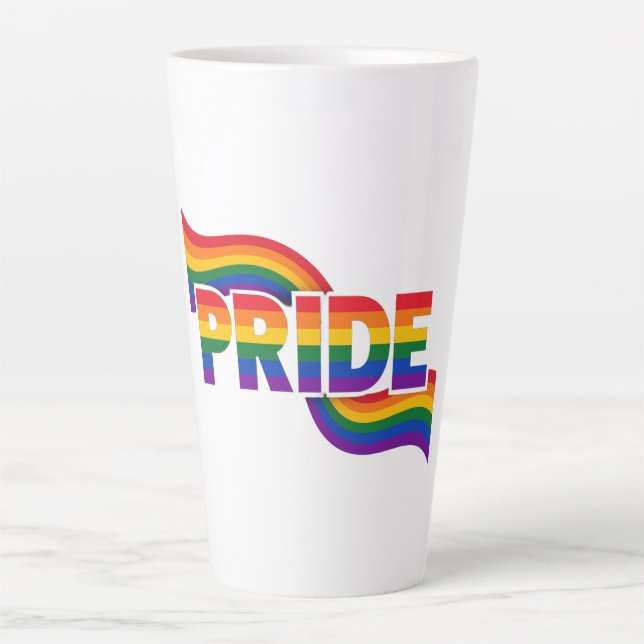 Regenbogenfest der Stolzfeier Milchtasse (Vorderseite)