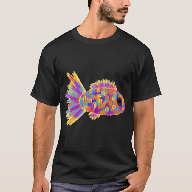 Regenbogenfisch T-Shirt (Vorderseite)