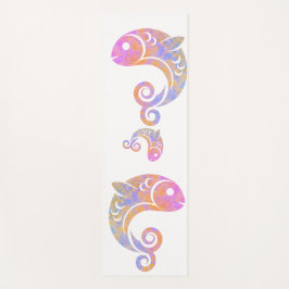 Regenbogenfisch Yogamatte