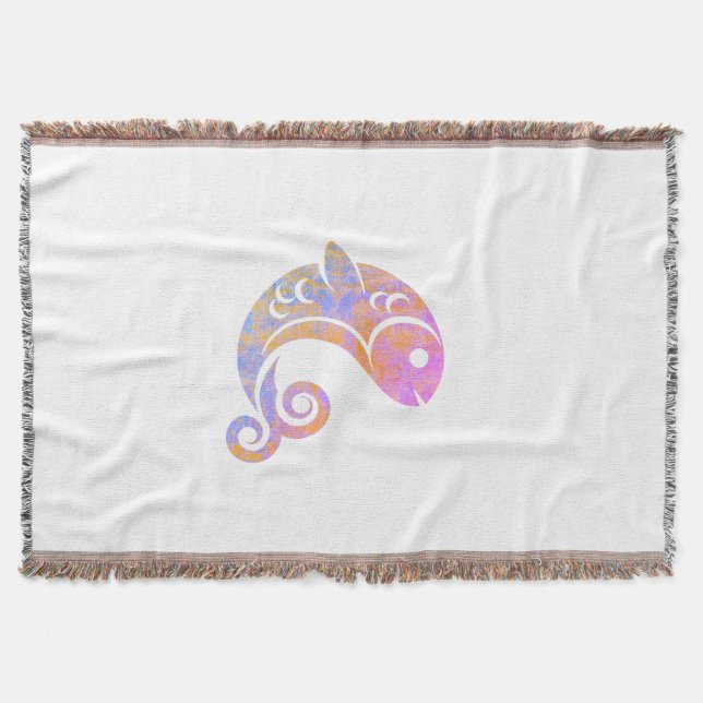 Regenbogenfische Decke (Vorderseite)