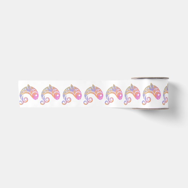 Regenbogenfische Satinband (Vorderseite)