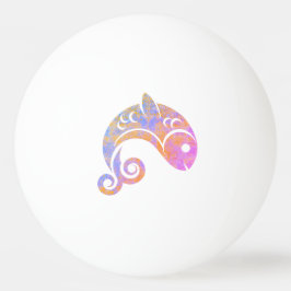 Regenbogenfische Tischtennisball