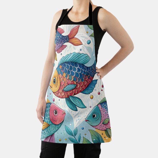 Regenbogenfische unter Wasser Schürze (InSitu)