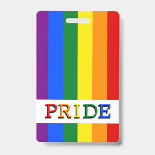 Regenbogenflagge Abzeichen & LGBT, Pride Ausweis