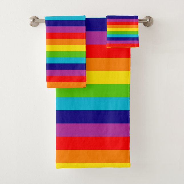 Regenbogenflagge  badhandtuch set (Insitu)