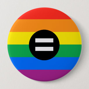 Regenbogenflagge Button