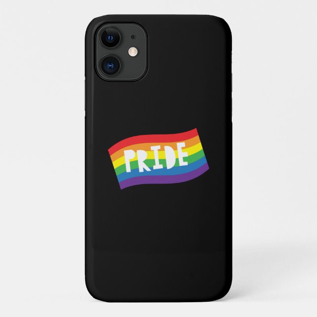 Regenbogenflagge Case-Mate iPhone Hülle (Rückseite)