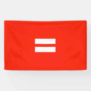 Regenbogenflagge der Gleichheit Banner