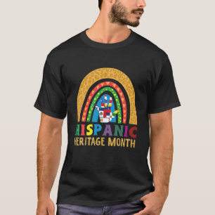 Regenbogenflagge des lateinamerikanischen Landes z T-Shirt
