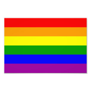 Regenbogenflagge Fotodruck