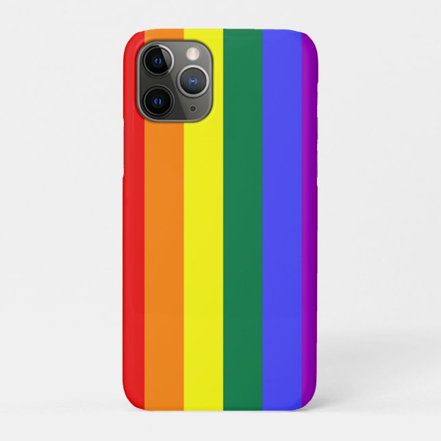 Regenbogenflagge iPhone/iPad-Gehäuse Case-Mate iPhone Hülle (Rückseite)