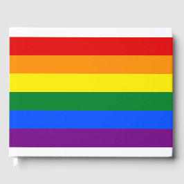 Regenbogenflagge (LGBT) Gästebuch
