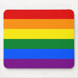 Regenbogenflagge (LGBT) Mousepad