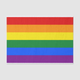 Regenbogenflagge (LGBT) Seidenpapier