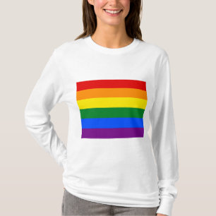 Regenbogenflagge (LGBT) T-Shirt