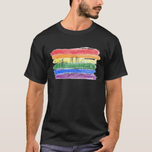 Regenbogenflagge LGBTQIA Pride Month 2023 San Jose T-Shirt