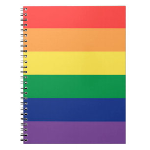 Regenbogenflagge Notizblock
