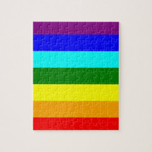 Regenbogenflagge Puzzle