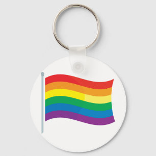 Regenbogenflagge Schlüsselanhänger