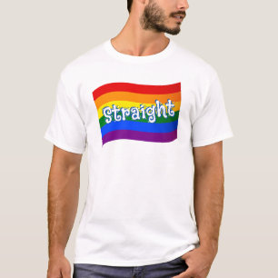 Regenbogenflagge Straight PFLAG Gay ally LGBT LGBT T-Shirt