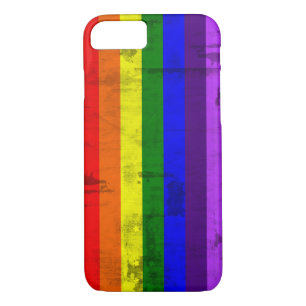Regenbogenflagge Vintag Case-Mate iPhone Hülle