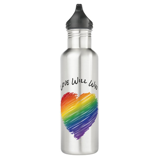 Regenbogenflasche Trinkflasche (Rechts)