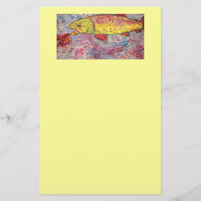 Regenbogenfliege Briefpapier (Vorderseite)