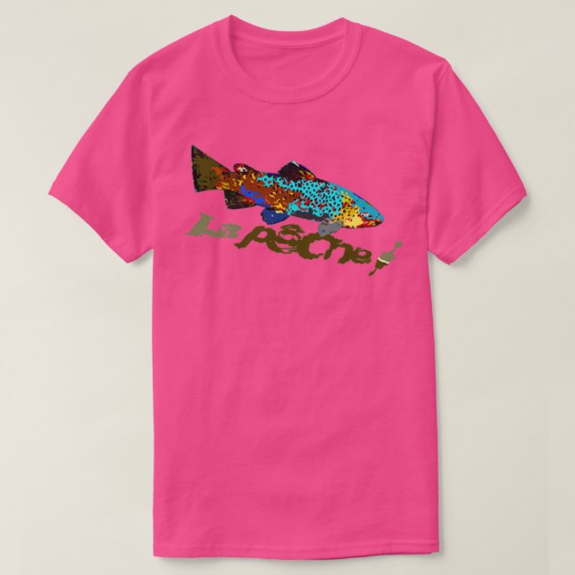 Regenbogenforelle 2 T-Shirt (Design vorne)
