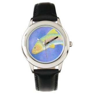 Regenbogenforelle Armbanduhr